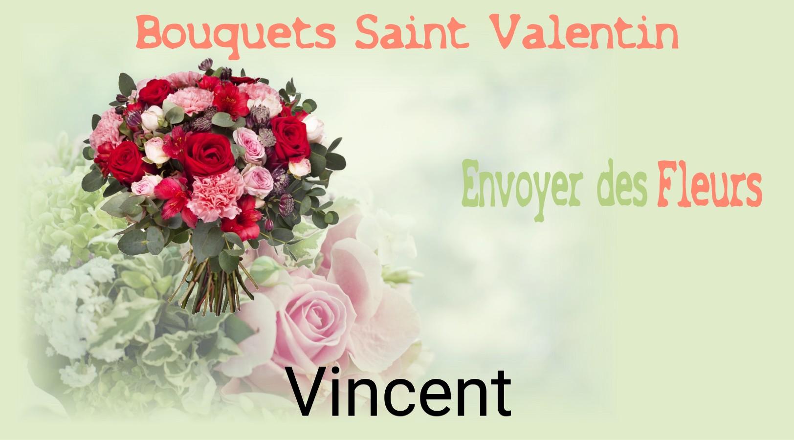 Roses de Saint-Valentin livrées à Vincent